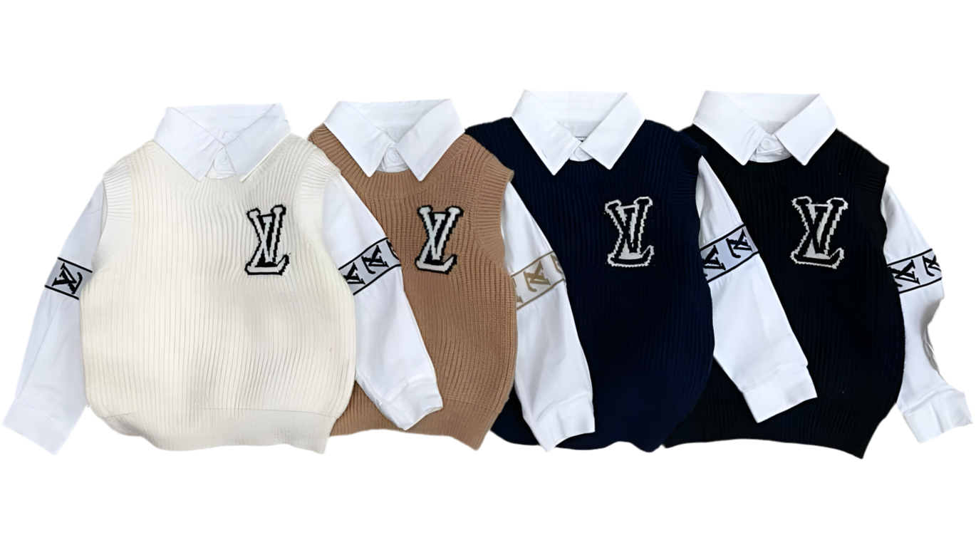 “El-Vee” Cardigan sweater