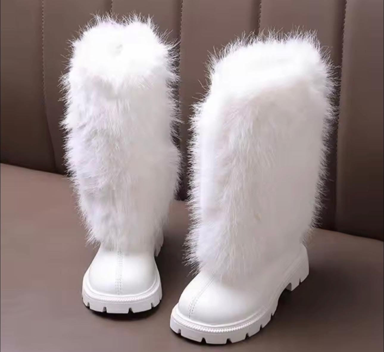 Furry Fuzzy Boots