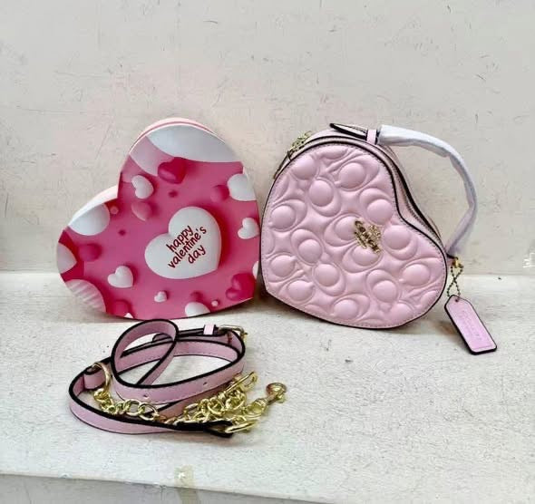 Mini “Heart” shaped bags