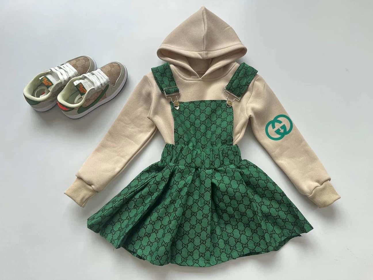 “GG” Hoody 3 Piece Dress set