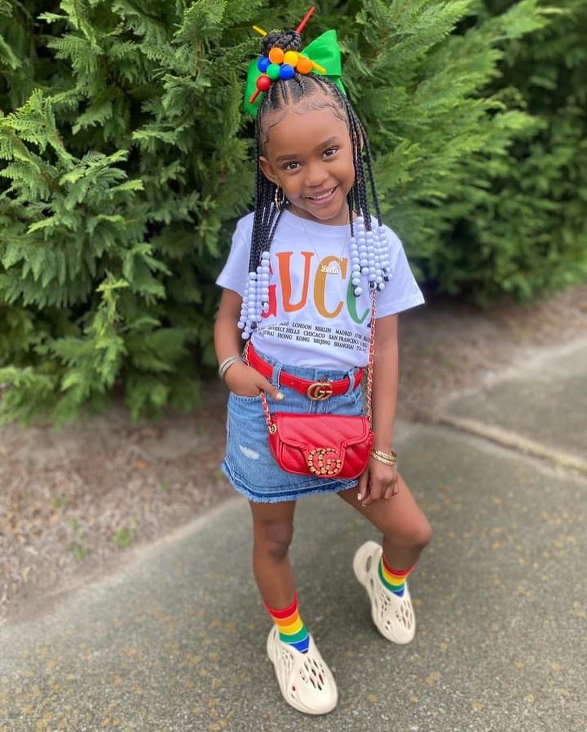 “GG” Rainbow Tee