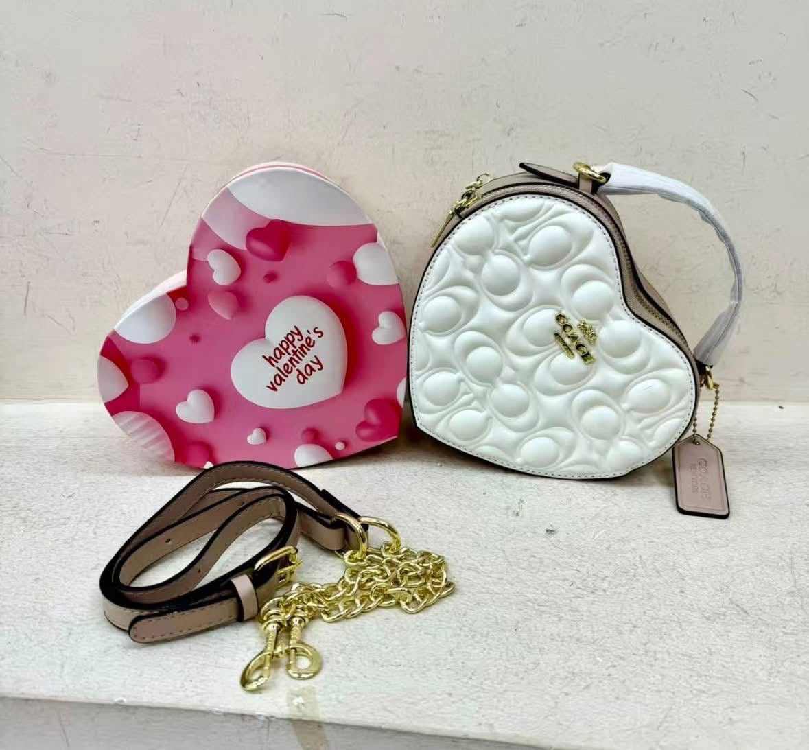 Mini “Heart” shaped bags