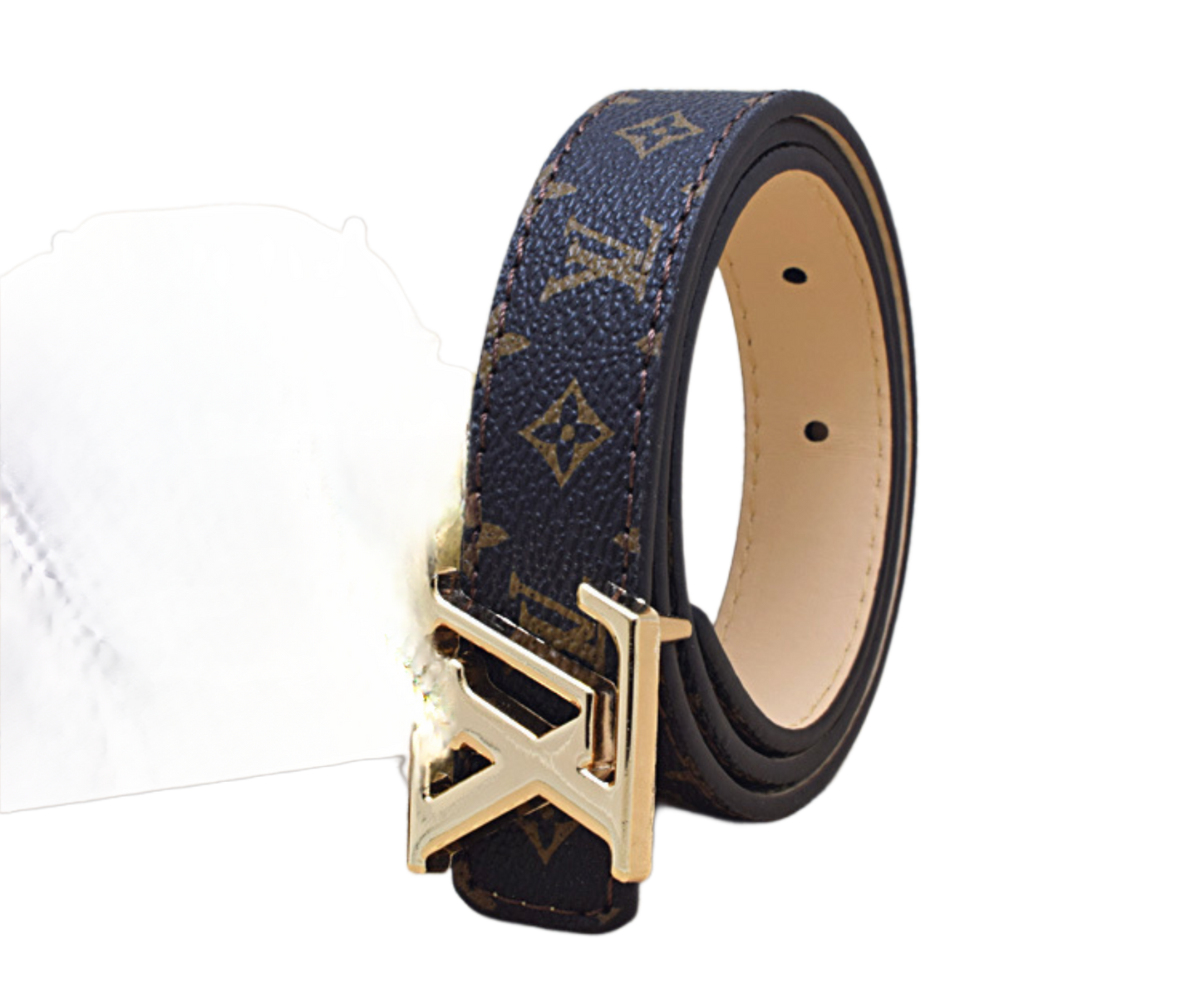 “LV” Logo Belt