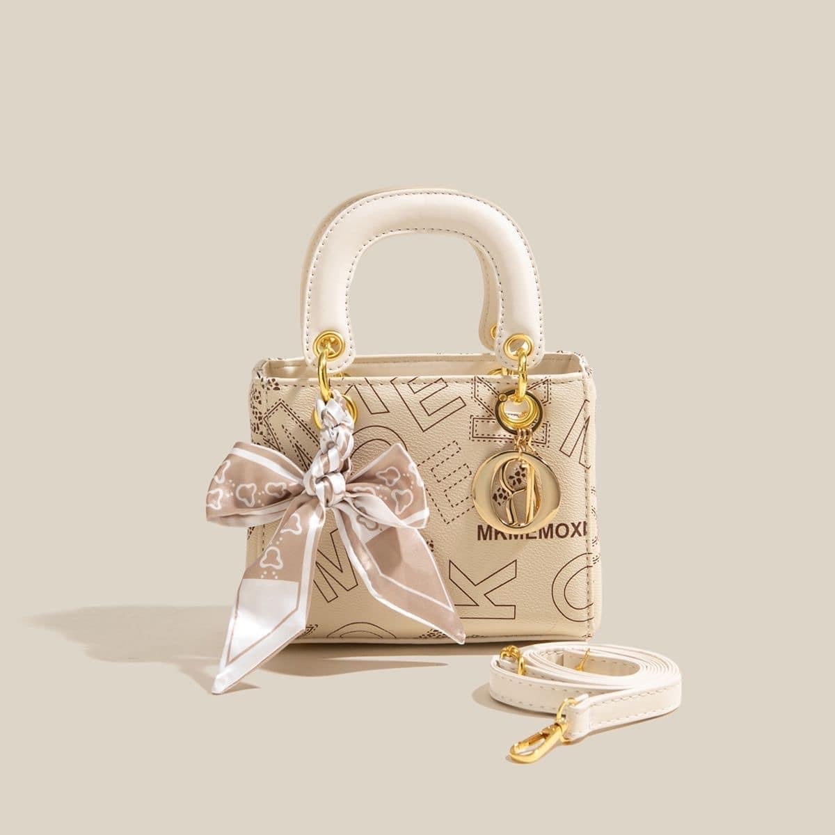 “MK” Square mini bag