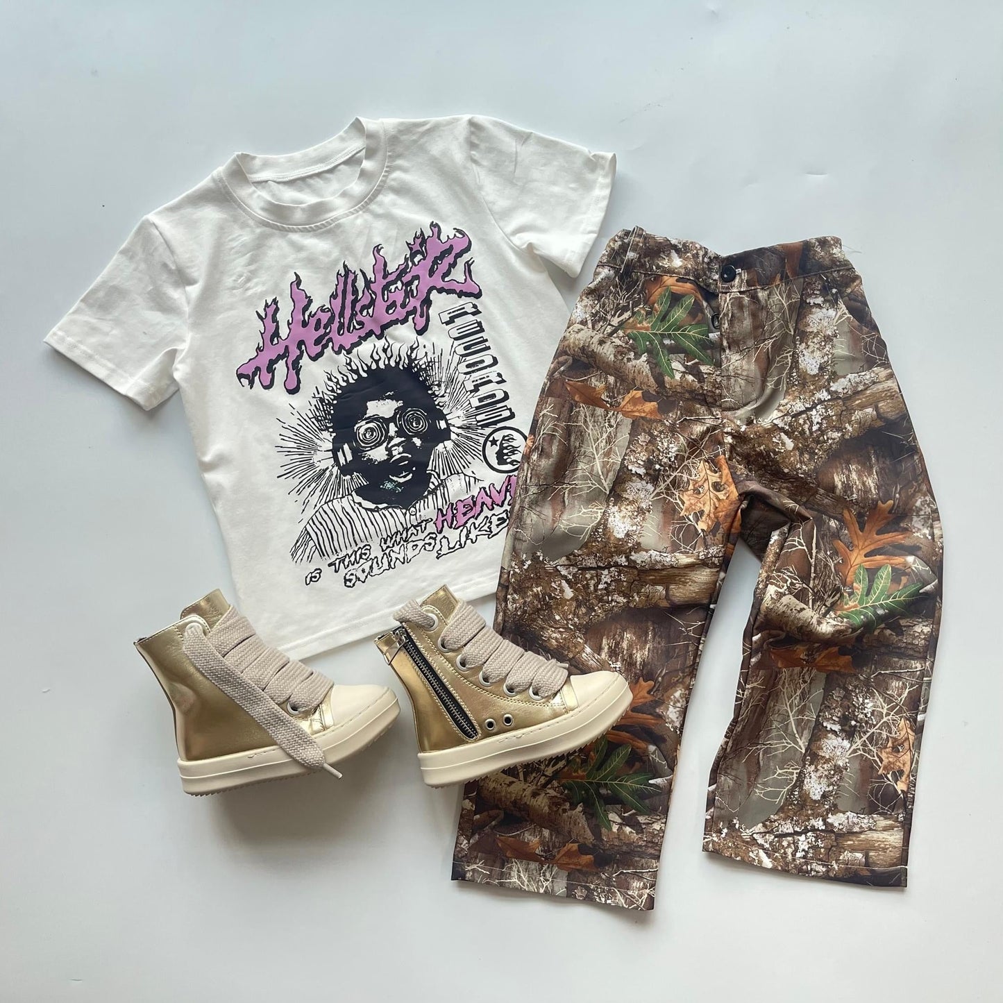 H*ll Str pants set