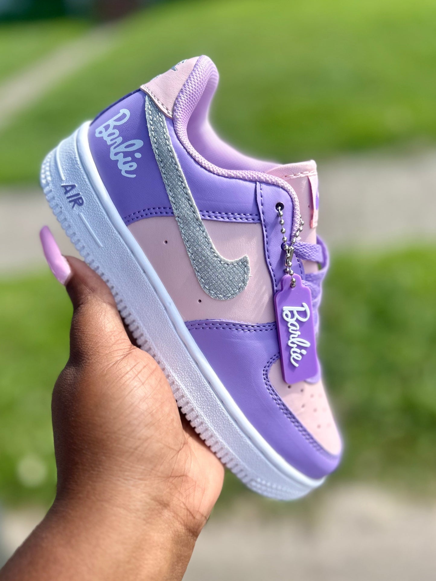 “ Lavender” Barbie AF1s