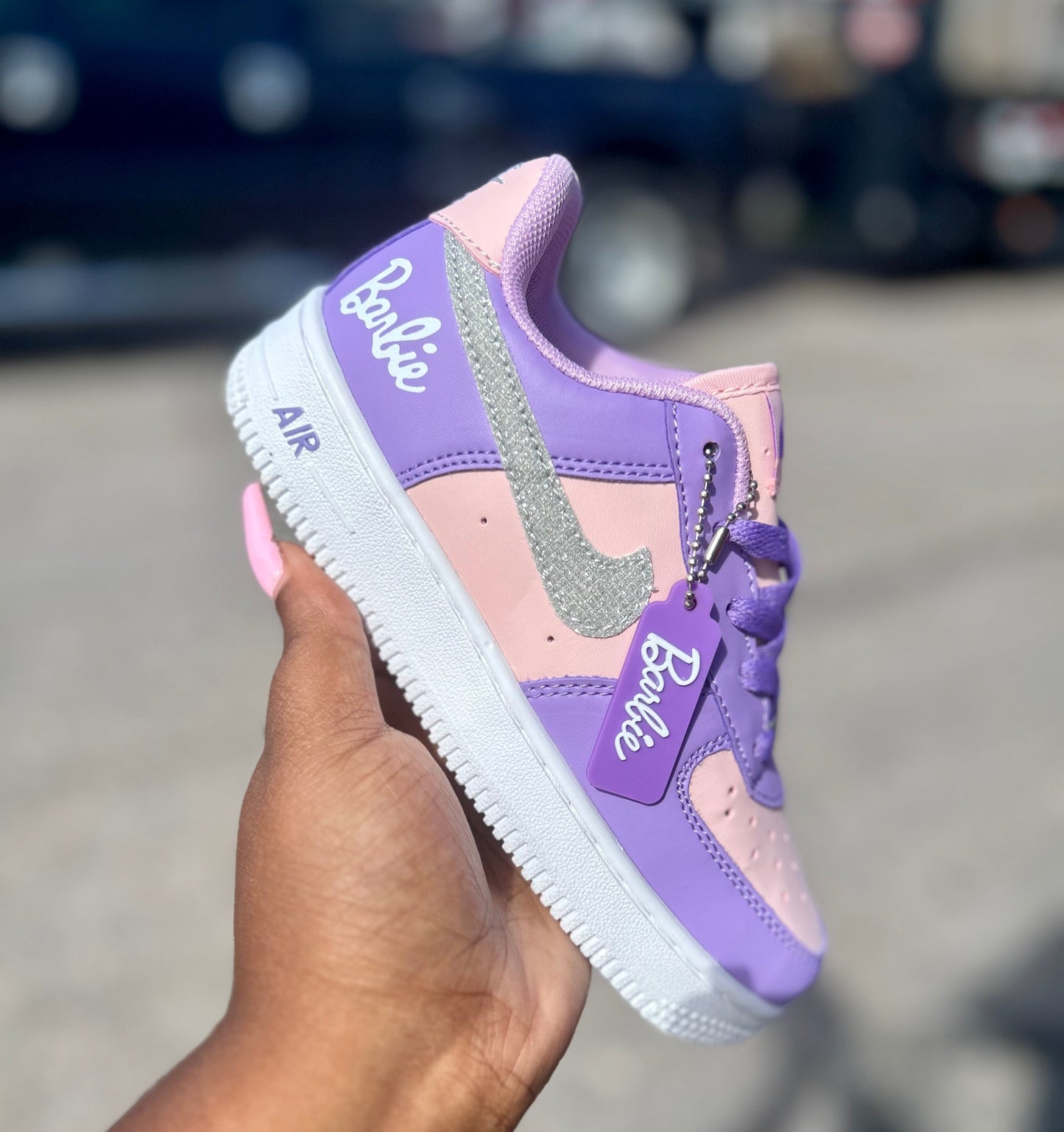 “ Lavender” Barbie AF1s