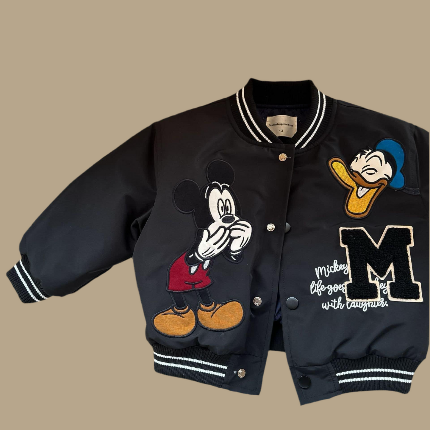 “Mickey Me” Letterman Jacket