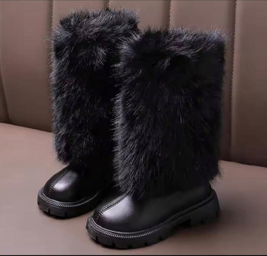 Furry Fuzzy Boots