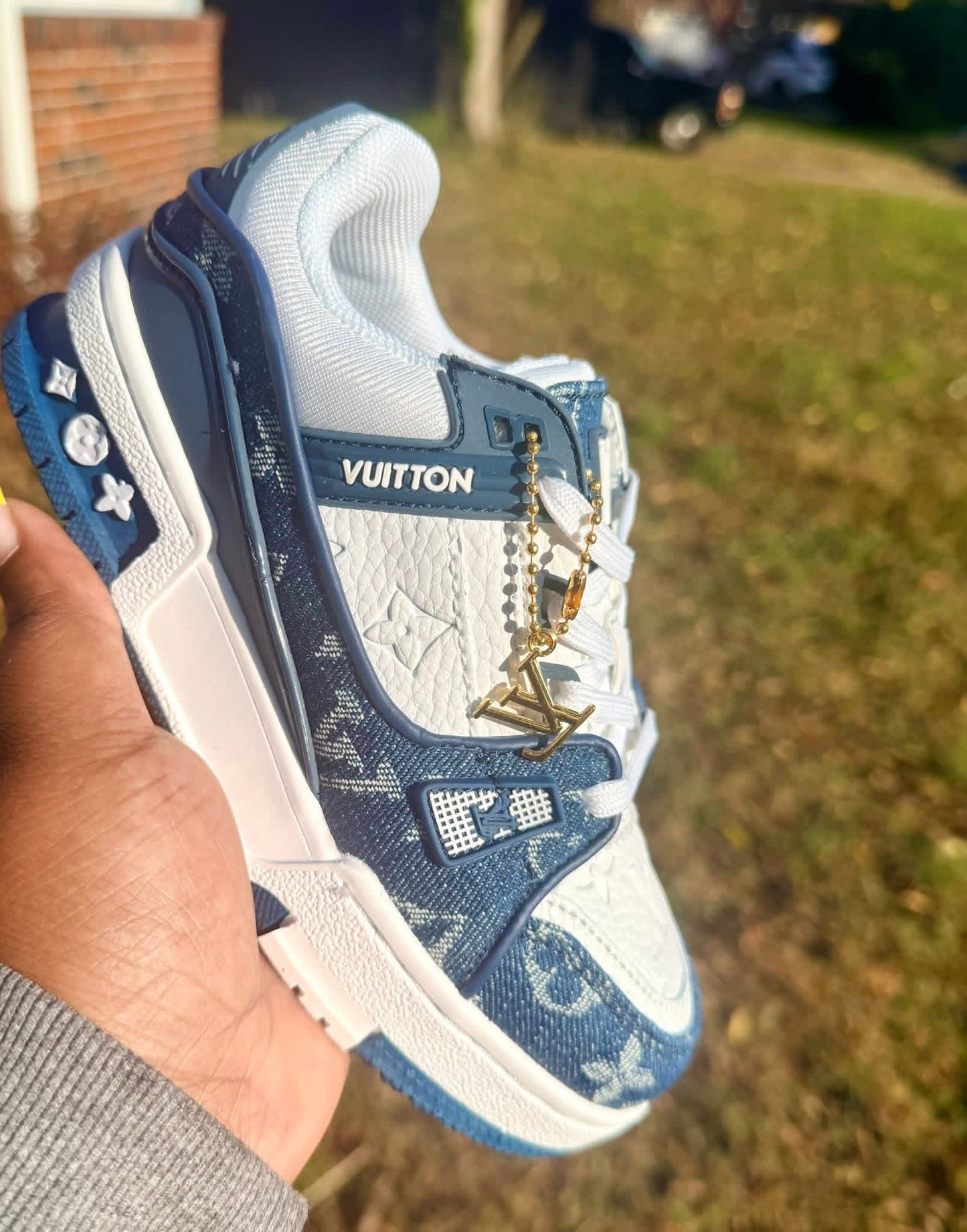 “LV” Jean skate